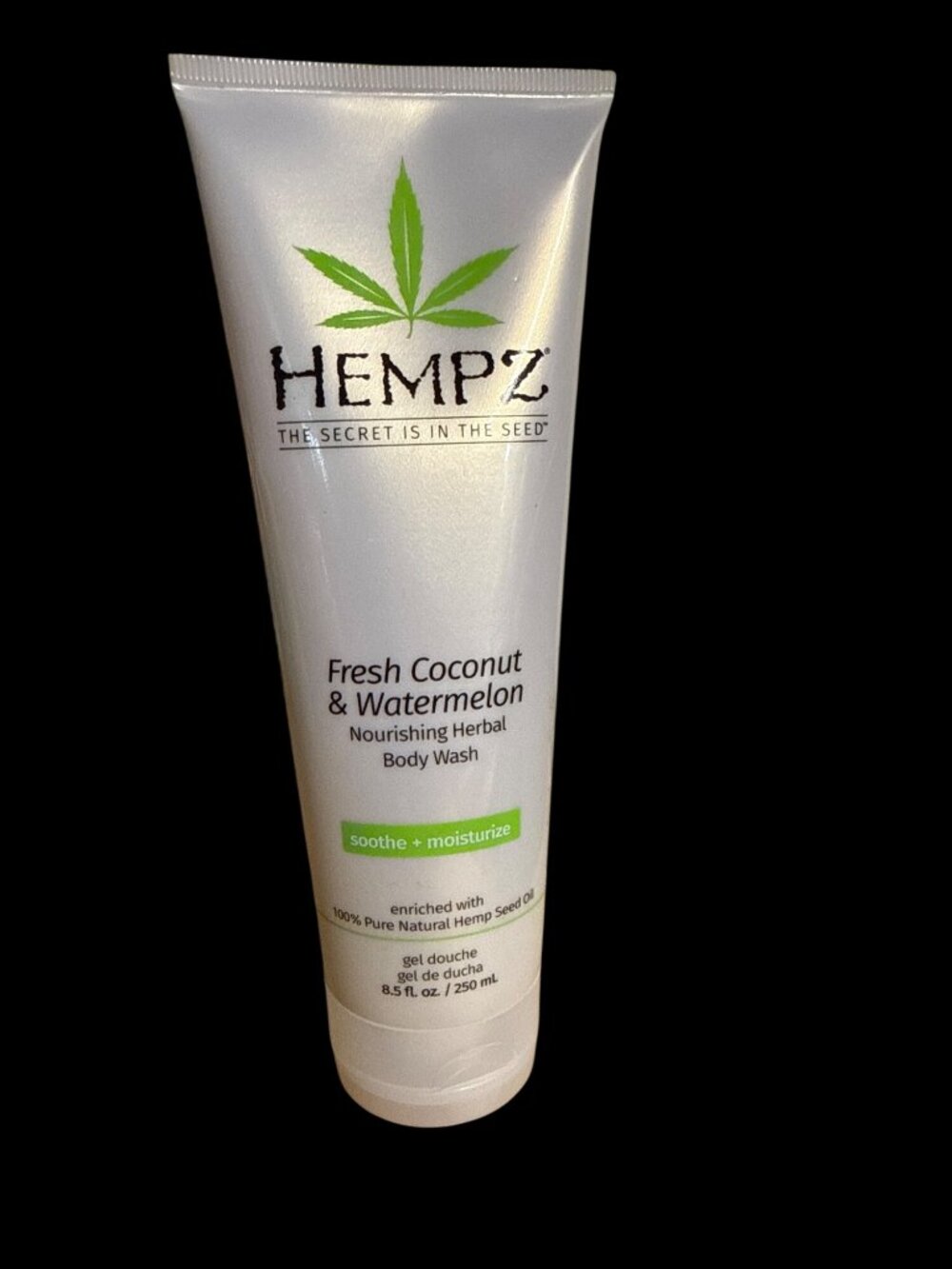 Hempz Fresh Coconut & Watermelon Nourishing Herbal Body Wash 8.5 Oz New